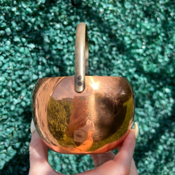 Vintage copper watering can, copper home decor, houseplant watering can - Picture 5 of 7